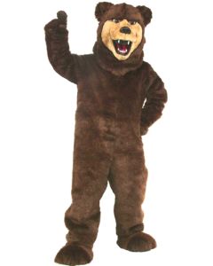 New Grizzly Bear Mascot Costume 606